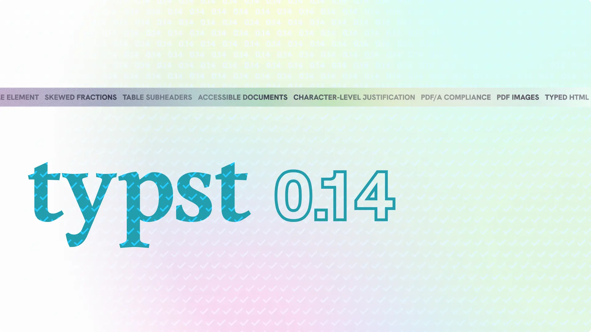 Typst 0.14