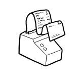 Thermal invoice printer